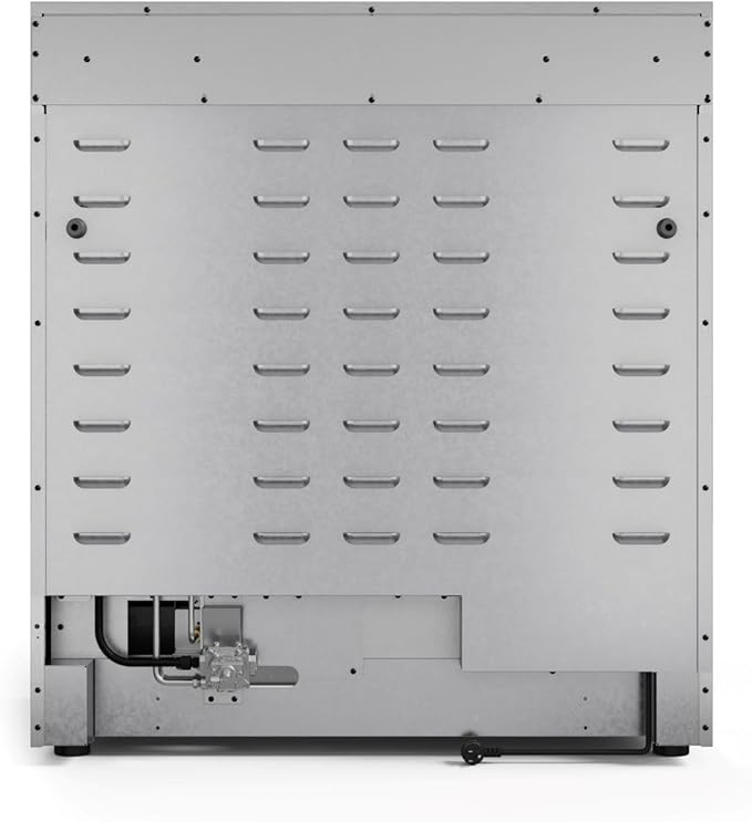 Gordon Ramsay by THOR Kitchen 36 Inch Professional Liquid Propane Range with Tilt Panel Touch Control in Stainless Steel/Black