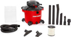 CRAFTSMAN CMXEVBE17607 16 Gallon 6.5 Peak HP Wet/Dry Shop Vac with Detachable Leaf Blower, Portable Shop Vacuum Wet and Dry with Filter, Dust Bag, Hose and Attachments for Garage, Outdoor Cleaning