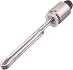 DERNORD 1.5" Inch (OD50.5mm) Tri-clamp Foldback Heating Element Stainless Steel Immersion Water Heater (120V 1650W)