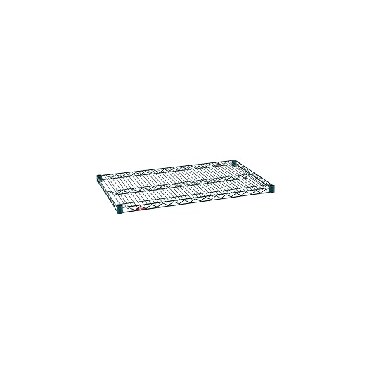 METRO Super Erecta 2136NK3 Industrial Wire Shelf, Metroseal Green Epoxy, 21" x 36"