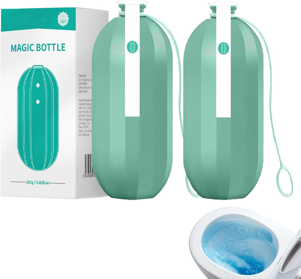 Automatic Toilet Bowl Cleaner,Toilet Cleaner 10 Years,Crazy Clean Toilet Bowl Cleaner,Fresh Scent (2)