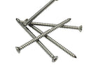 Bolt Dropper #12 X 3-1/2'' Stainless Steel Flat Head Phillips Wood Screw, (25 pc), 18-8 (304) Stainless Steel Sheet Metal Screws - Type A Point, Plain Finish