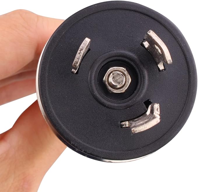 DERNORD 240V 6500W Tri-clamp Foldback Heating Element Stainless Steel Immersion Water Heater with 3-Wire Electrical Locking Plug (1.5 Inch Tri clamp)