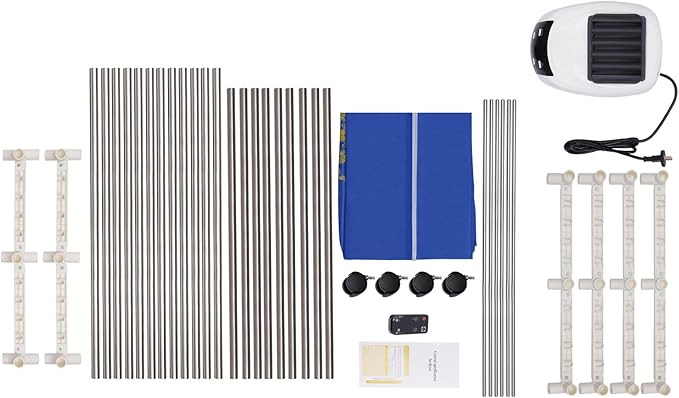 New Generation Electric Clothes Drying,2 Layers-Clothes Dryer Portable Travel Dryer Machine,30kg Indoor Wet Laundry Warm Air Drying,Timing Function/Intelligent Remote Control Design.