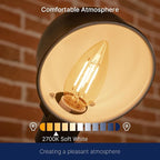 FLSNT B11 E26 Base LED Candelabra Light Bulbs 60W Equivalent, Dimmable, LED Candle Light Bulbs, 2700K Soft White, 12 Pack UL,CA65 Listed.