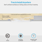 TORCHSTAR 12-Pack 6 Inch Ultra-Thin LED Recessed Lighting with J-Box, 3000K Warm White, 12W Dimmable 1000lm Brightness LED Downlight, ETL & Energy Star Listed