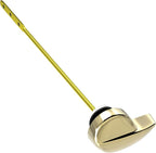Toilet Handle Replacement (Brass Polished, Side Mount)