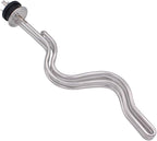 DERNORD 240V 5500W Tri-clamp Ripple Heating Element Stainless Steel Immersion Water Heater with 3-Wire Electrical Locking Plug (1.5 Inch Tri clamp)