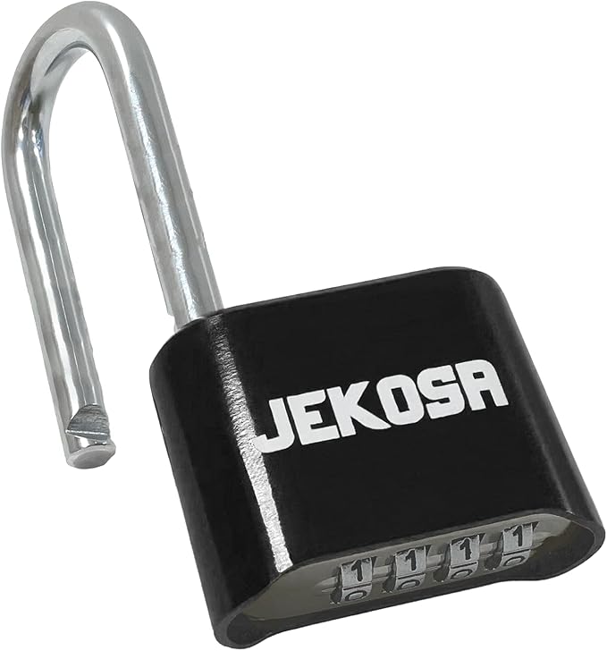 Jekosa® JKE/50 [Weatherpoof] Heavy Duty Combination Lock Outdoor - Lock with 4 Digit Code [No Key] - Ideal for Gate, Shed, Fence