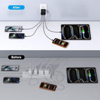 40W USB C Charger Block, 2-Pack Fast Charge Cube Powered Multi-Port Wall Plug Power Adapter Type C Brick for iPhone 17/16/16 Pro Max/15/15 Pro Max/14/14 Pro Max/13/12/iPad, Motorola, LG,PS5, Huawei