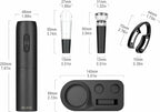 AIKARO - Electric Wine Bottle Opener Automatic Corkscrew, Rechargeable (Set B)