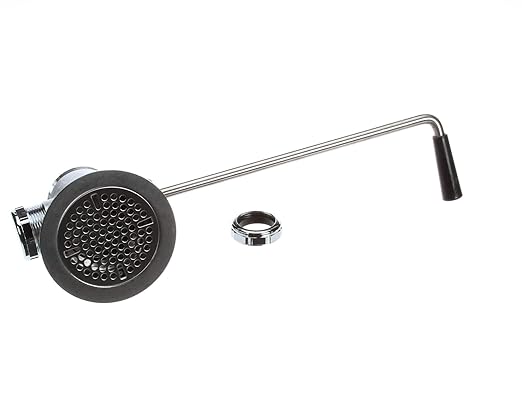 T&S Brass B-3942 Waste Drain Valve, Twist Handle, 3-Inch X 2-Inch