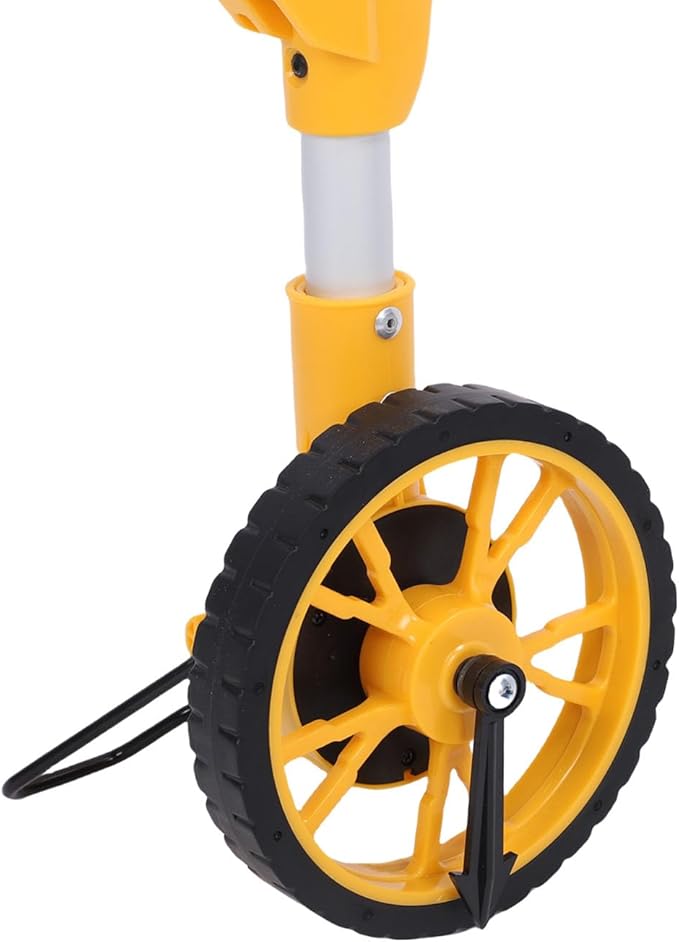 Measuring Wheel, Foldable Imperial Metric Distance Measuring Wheel with Large Backlit Digital Display, Measure in Feet, Inches, Meters, with Carrying Bag