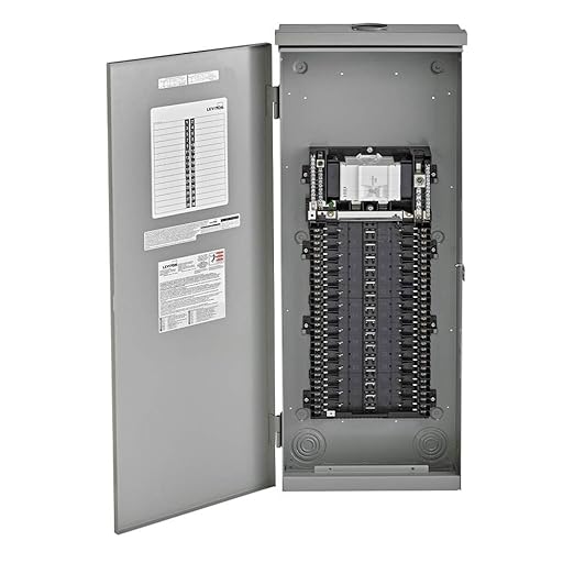 Leviton 30 Space Outdoor Load Center with 150A Main Circuit Breaker, LR315-BDD