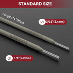 ARCCAPTAIN E6013 Welding Rod 1/8" 10LB Carbon Steel Welding Sticks Electrodes, Welding Rods ARC Welding Equipment