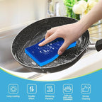 AIDEA XL Scrub Sponges Non-Scratch 24Count, Extra Large Sponges Kitchen, Sponge for Dishes, Cleans Fast Without Scratching Safe for Non-Stick Cookware, Cleaning Power for Kitchen, House
