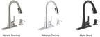 KOHLER R26281-SD-BL Maxton Touchless Pull-Down Kitchen Faucet with soap/Lotion Dispenser, Matte Black
