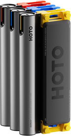 HOTO SNAPBLOQ 3-in-1 Master DIY & Repair Tool Kit, Brushless Motor, Magnetic Attachment System, 114 Extensive Accessories, Mini Tool Kit for 3D Printer Sanding, Electronics, PCB, Jewelry, DIY Crafts