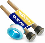 Anode Rod for Hot Water Heater - Magnesium 9.25" Length ¾" NPT - 2 Pack