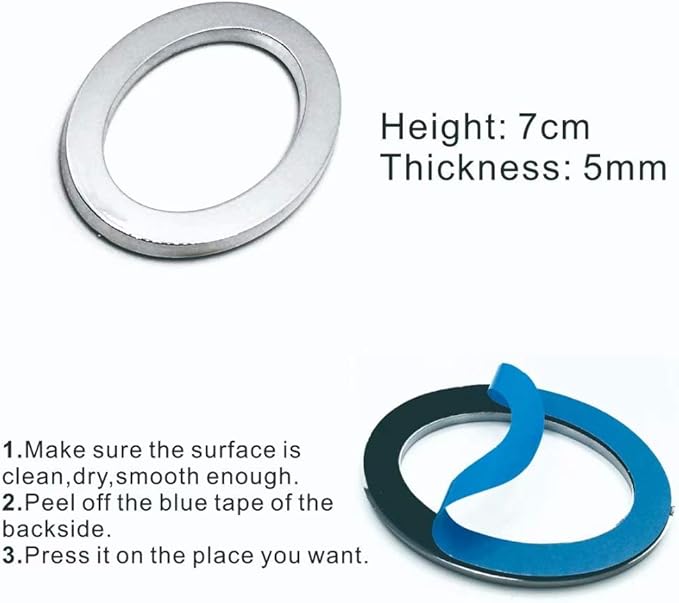 Diggoo 20 Pack Mailbox Numbers 0-9, 2.76 Inch High, Door Address Numbers Stickers for Apartment, House, Room, Office, Cars, Trucks, Silver Plating Process Number Sign