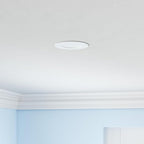 PARMIDA (6 Pack) 3 Inch 5CCT Ultra-Thin LED Recessed Ceiling Light with Junction Box, 5 Color Selectable 2700K/3000K/3500K/4000K/5000K, 8W, Dimmable Canless Wafer Slim Panel Downlight, IC Rated, ETL
