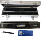 12 Inch Master Precision Level with Metal Box,instruction manual, 0.0002"/10" Accuracy Strip Level for Checking the Straightness Parallelism The Surface of Machine Tools (12 Inch)