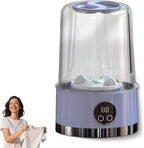 2026 Upgraded Smart Laundry Cup, Wireless Washing Machine, Underwear Washer, Portable Rechargeable Mini Washing Machine, for Apartment, Home, Hotel and Camping (Purple)