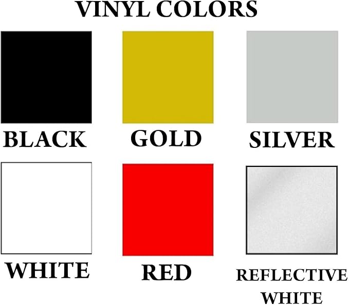 VWAQ Mailbox Decals Set of 2 - Insert Street Name & Address House Numbers For Outside Custom Lettering Personalized Address Labels Stickers - CMB7 (Reflective White, 19"W X 6.5"H)