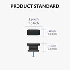 10 Pack Kitchen Cabinet Knobs, Matte Black Dresser Drawer Knobs and Pulls for Bathroom Cabinets