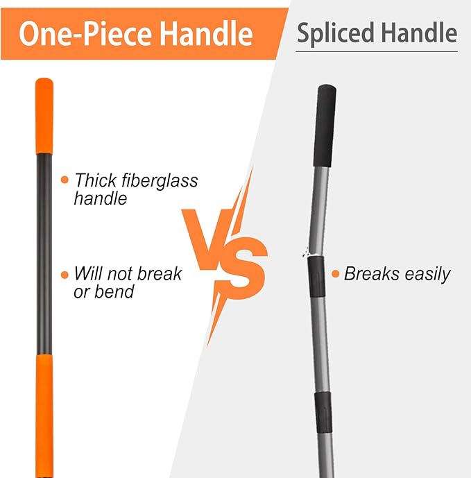 Hoe Garden Tool, Heavy Duty Garden Hoe for Weeding, Metal Garden Hoe with Long Handle, 58 Inches