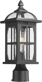 Darkaway Outdoor Post Lights Lamp Posts Outdoor Lighting, Waterproof Aluminum Post Lights Exterior Light Fixtures with Glass,Fence Pole Lights for Porch Yard Patio Garage