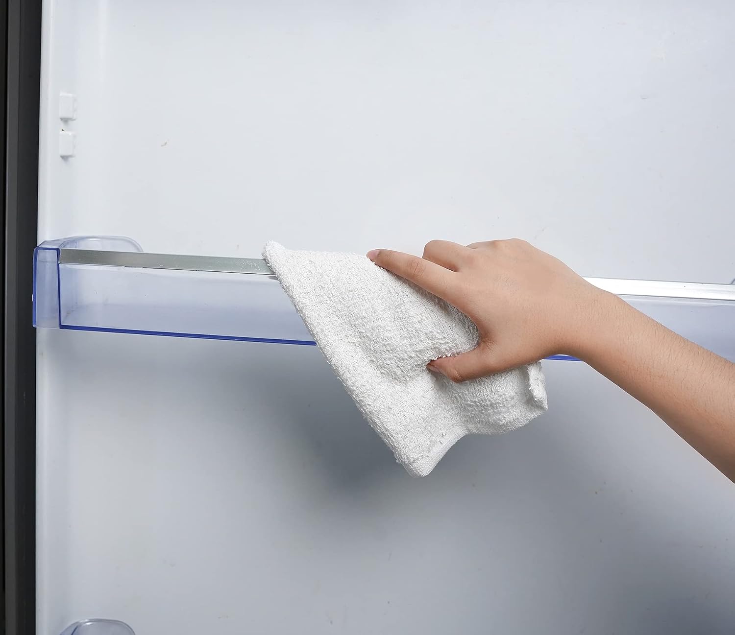 Terry Bar Mop Towels (Value Pack of 60) Size 14"x17" (White) – Absorbent and Durable, Multipurpose Cleaning Rags, Cotton Cleaning Towels, Terry Cloth Rags, Reusable Shop Rags