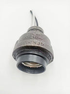 Generic Iron Pipe Lamp Socket That fits 1/2-1-1/4 inch Iron Pipe (NPT), transparent