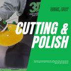 3D I-Cut Rubbing Compound & Polish – Fast Paint Correction for High-Volume Body Shops | Removes P1500+ Sanding Marks | Long Buffing Cycle | 16oz | USA Made