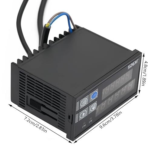 Digital Length Meter Counter Rolling Wheel, 0-999999m Electronic Measure Tool w/Encoder, 110V Mechanical Length Counter Length Measuring Accuracy Display Single Measure Wheel Unit in Feet Meter