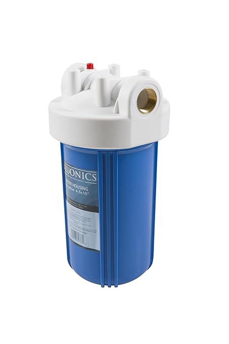 55W UV Ultraviolet Light Plus Sediment and Carbon Well Water Filter Purifier System for Rust, Iron, Sand, Dirt, Sediment Bad Taste/Odor.12 GPM UV System and 2 Heavy Duty Housings Size 4.5"x10"