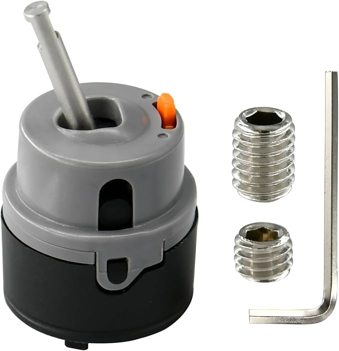 RP50587 Cartridge Replacement for Delta Single Handle Kitchen and Lavatory Faucets, Works with DIAMOND Seal Technology Models Featuring a 36 mm Motion, with Allen Wrench