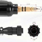 Havey Duty Mig Welding Gun 400A 15' Replacement for Tweco #4 fits Miller Mig Welder (15ft 400A Mig gun for Miller adapter)