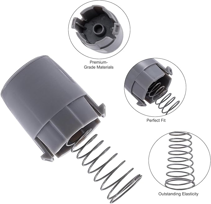 AGM73610701 Magnetic Washer Door Plunger & Spring Kit (2-Pack) - LG/Kenmore Compatible Replacement Parts