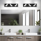 Aipsun Modern 3-Light LED Bathroom Vanity Light Fixtures - White Light 6000K Over Mirror