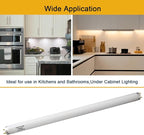 (6Pack) F20T12/CW 20 Watt Cool White 24Inch Fluorescent Light Bulbs,T12 20W 24 Inch Fluorescent Tube,4100K, Replacement for F20T12/CW/ALTO, F20T12/CW/ECO, F20T12/SP41/ECO,G13 Base,1400 Lumens