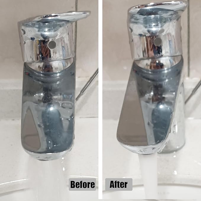 4PCS Faucet Aerator M21.5 Plug-In Faucet Aerator Faucet Restrictor Replacement Parts for Kitchen Bathroom Sink Aerator with Key Removal Wrench Tool 1.8GPM 21.5mm/0.85inch