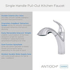 Gerber Plumbing Antioch Pull-Out Kitchen Faucet