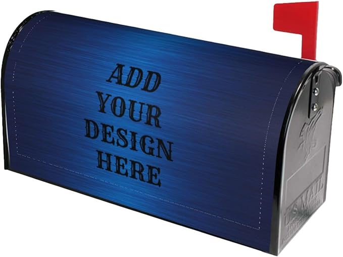 Personalized Magnetic Mailbox Covers Custom Picture/Photo/Text Street Magnetic Mailbox Covers for Garden Yard Home Decor Outdoor