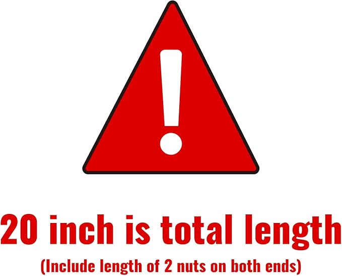 (6 Pack) SUNGATOR 20 Inch Faucet Supply Lines, 3/8" Female Comp Thread x 1/2" FIP Thread Sink Hose, 20" Stainless Steel Braided Faucet Supply Line for Bathroom, with 2 Wrenches and 1 Sealing Tape