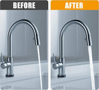 Litoexpe 55/64 Inch Faucet Aerator 4 PCS, Kitchen Sink Aerator Replacement Parts, Sink Faucet Female Thread Faucet Filter with Brass Shell and Gasket for Bathroom