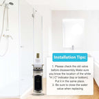 1222 Replacement Cartridge Compatible with moen One-Handle PosiTemp Faucets, Replacement Compatible with moen 1222 Shower Valve Cartridge,Metals & Plastics-2 Pack