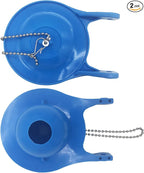 Toilet Flapper Replacement for Gerber 99-788, Eljer, Aquasource, 3 Inch Flappers, Long Lasting Rubber, Easy to install, 2 PCS