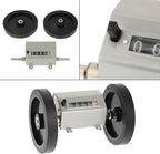 Measuring Wheel, Measuring Wheel In Feet 1Pc Rolling Wheel 5 Digits Length Counter Speed 350Rpm Grey Reset Roue De Mesure
