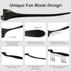 60" Ceiling Fans Without Light, Solid Wood Ceiling Fan with Remote Control and Quiet DC Motor, Ceiling Fan no Light 3 Blades, Outdoor Ceiling Fans for Patios without Lights